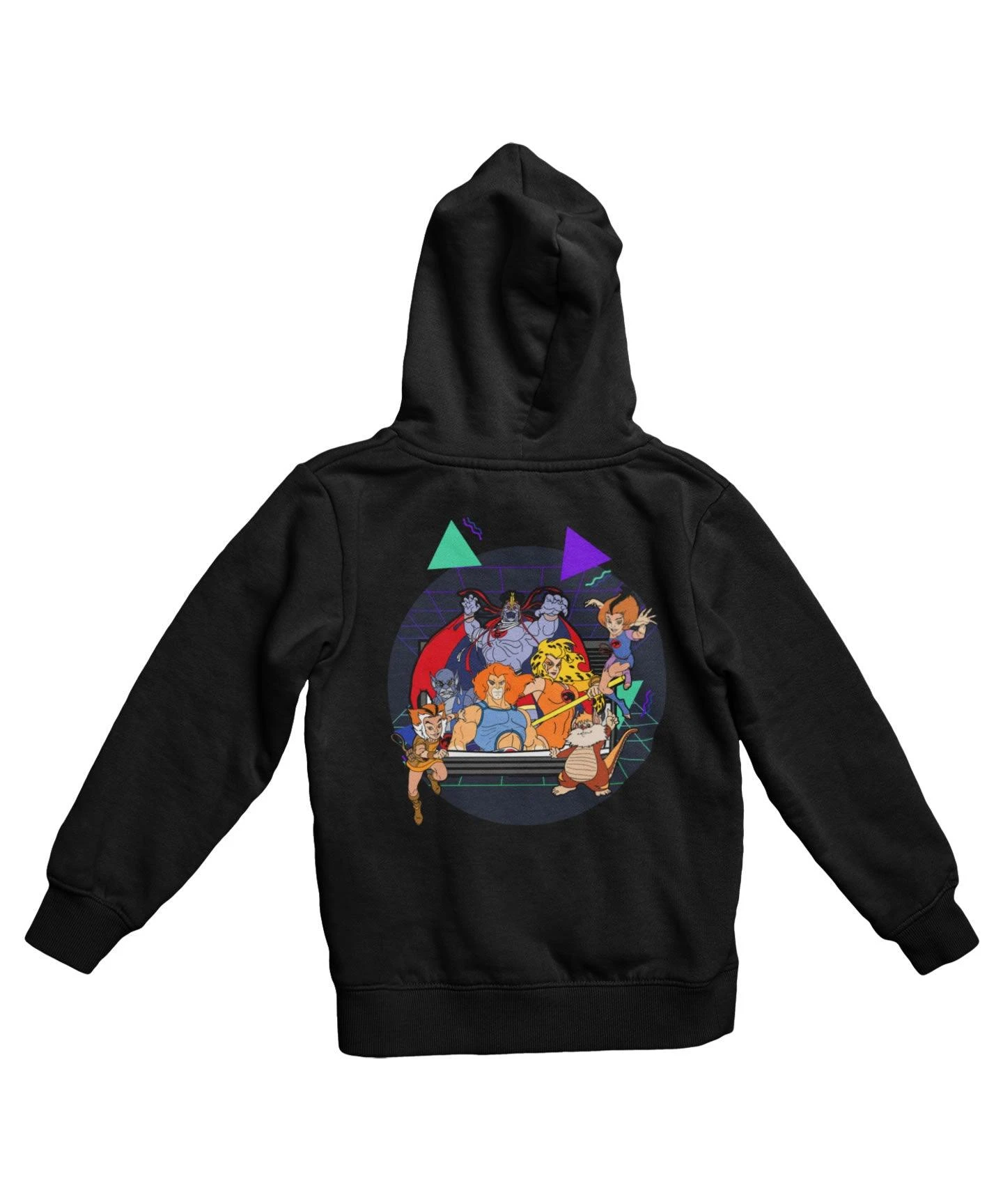 Top Notchy TV Toon Number 4 Back Printed Hoodie 1 Top Notchy TV Toon Number 4 Back Printed Hoodie