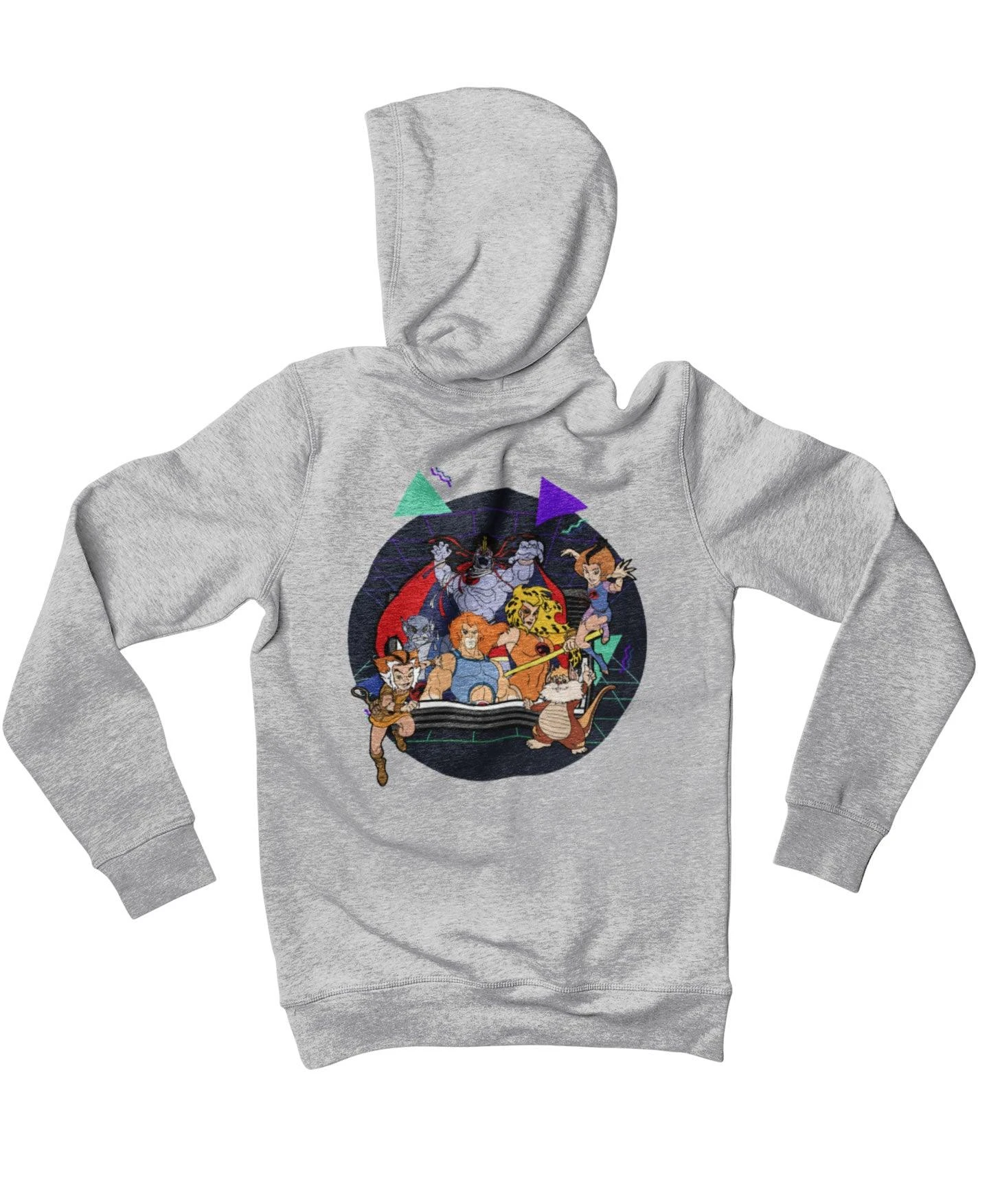 Top Notchy TV Toon Number 4 Back Printed Hoodie 4 Top Notchy TV Toon Number 4 Back Printed Hoodie - Image 4
