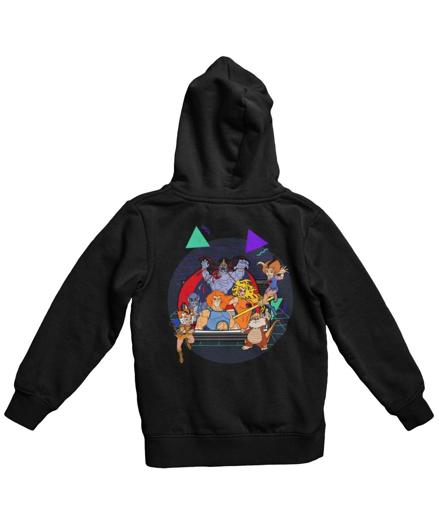 Top Notchy TV Toon Number 5 Back Printed Hoodie 4 Top Notchy TV Toon Number 5 Back Printed Hoodie - Image 4