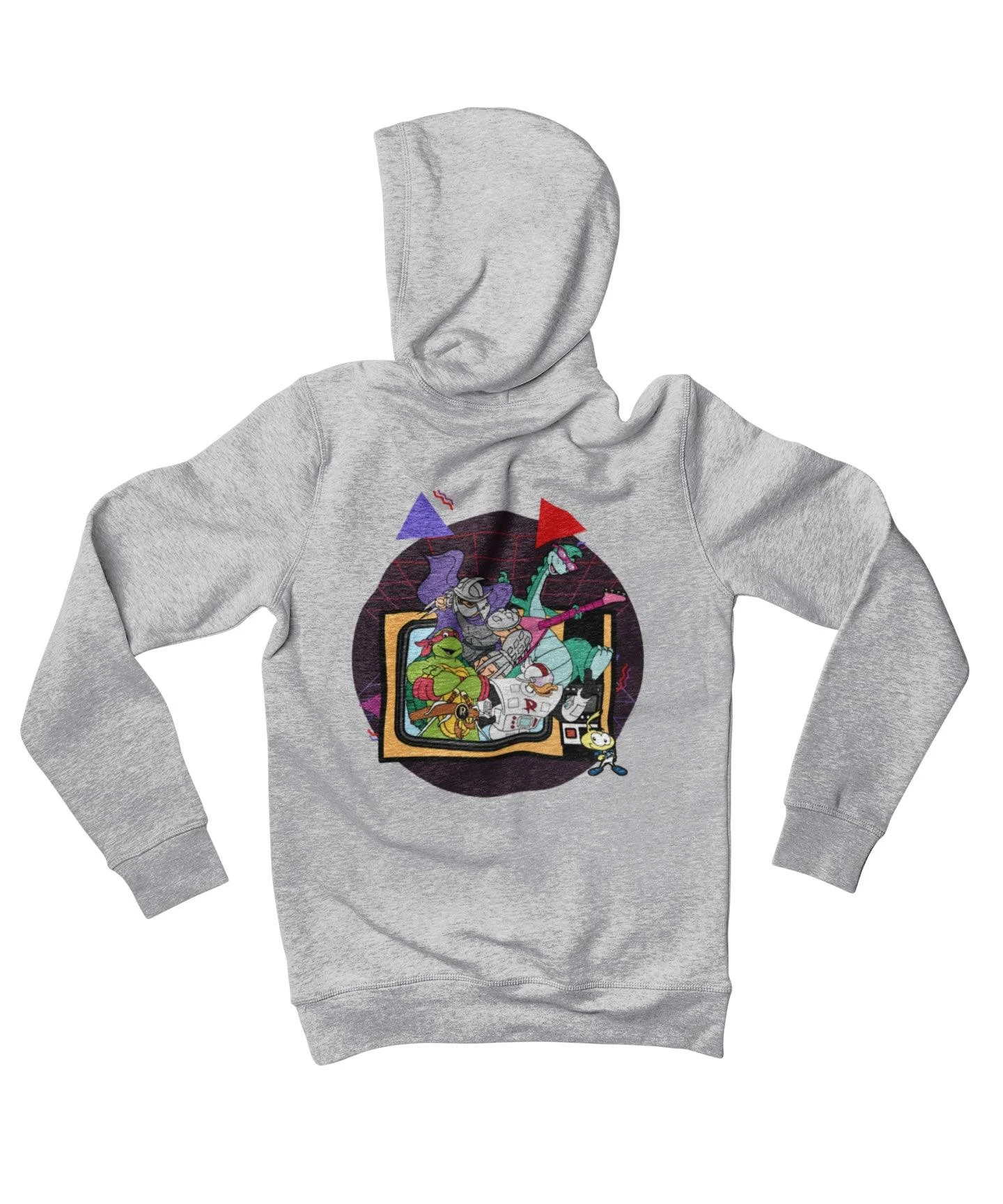 Top Notchy TV Toon Number 5 Back Printed Hoodie 3 Top Notchy TV Toon Number 5 Back Printed Hoodie - Image 3