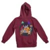 Top Notchy TV Toon Number 5 Back Printed Hoodie