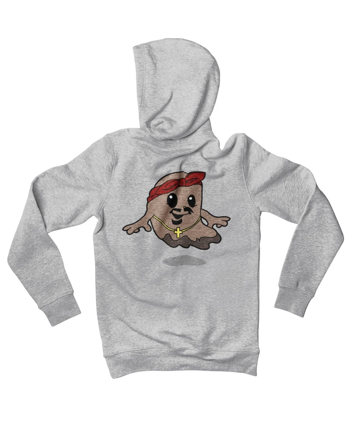 Top Notchy Tuooopac Back Printed Hoodie 3 Top Notchy Tuooopac Back Printed Hoodie - Image 3