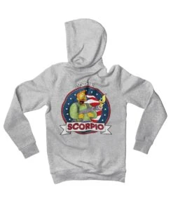Top Notchy Vote Scorpio Back Printed Hoodie -8 Ball Clothing Store Top Notchy Vote Scorpio Back Printed Graphic Hoodie 8Ball 6820