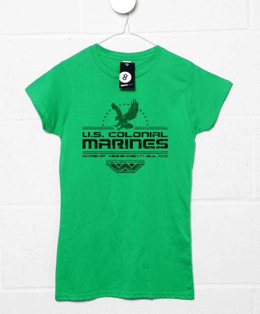 US Colonial Marines Womens T-Shirt 1 US Colonial Marines Womens T-Shirt