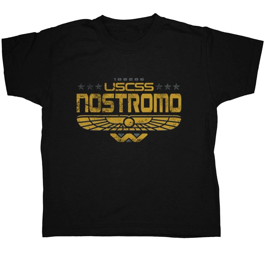 USCSS Nostromo Childrens T-Shirt 1 USCSS Nostromo Childrens T-Shirt