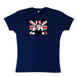 Vyvyan Basterd Union Flag Womens T-Shirt