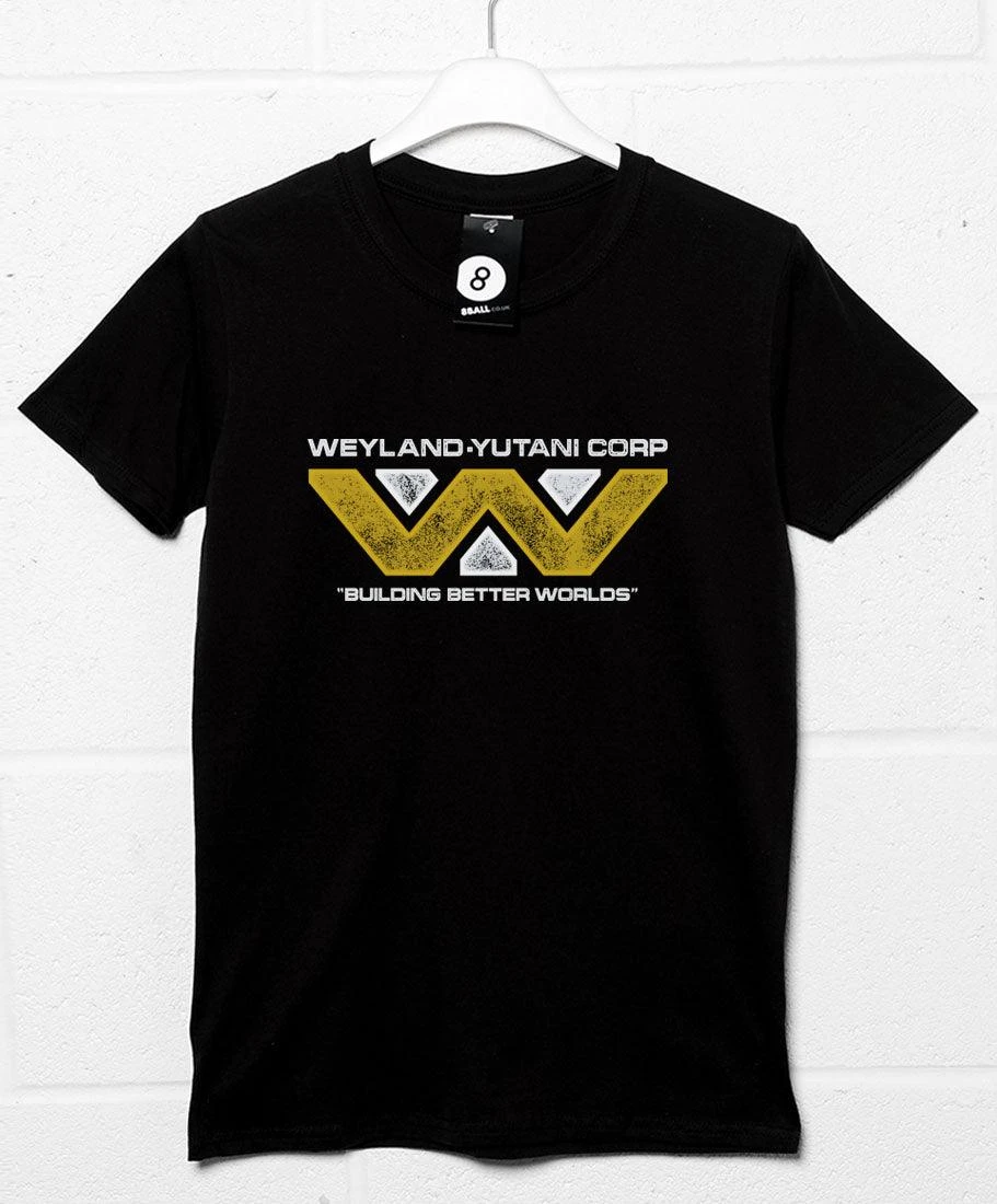 Weyland Yutani Corporation Building Better Worlds T-Shirt 1 Weyland Yutani Corporation Building Better Worlds T-Shirt