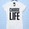 Wham Choose Life Womens Fitted T-Shirt