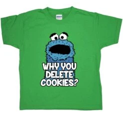 Why You Delete Cookies Kids T-Shirt