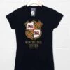 Winchester Coat Of Arms Fitted Womens T-Shirt