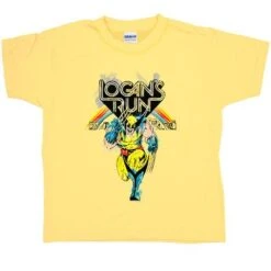 Wolverine Logan On The Run Kids T-Shirt -8 Ball Clothing Store Wolverine Logan On The Run Kids T Shirt 8Ball 4857