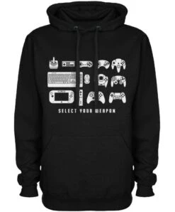 Select Your Weapon Game Controllers Hoodie
